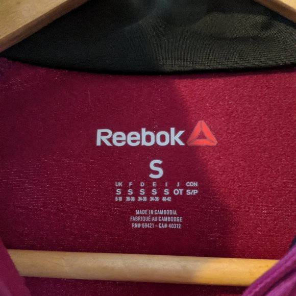 Magenta Reebok Track Jacket - Picture 4 of 8
